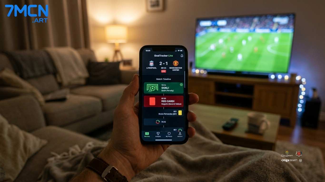 Giao diện App 7M Mobile mượt mà trên phiên bản điện thoại