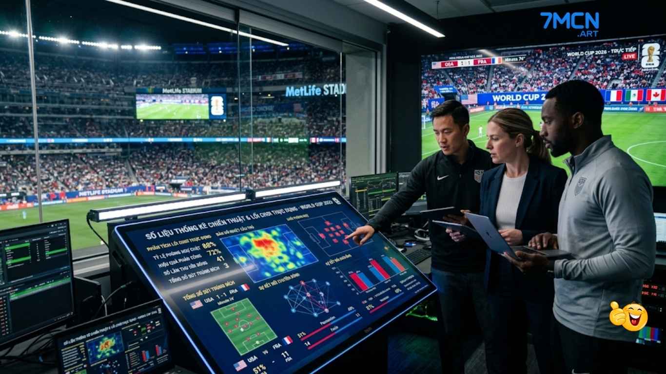 Số liệu thống kê chiến thuật và lối chơi thực dụng tại World Cup 2026